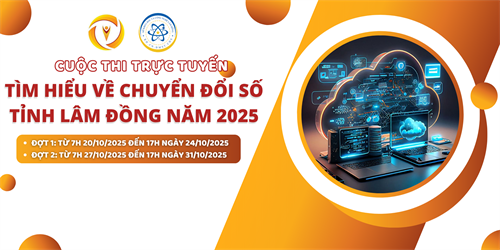 Cuộc thi trắc nghiệm trực tuyến tìm hiểu về Chuyển đổi số năm 2025
