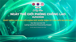 Ngày thế giới phòng chống lao - 24/03/2026